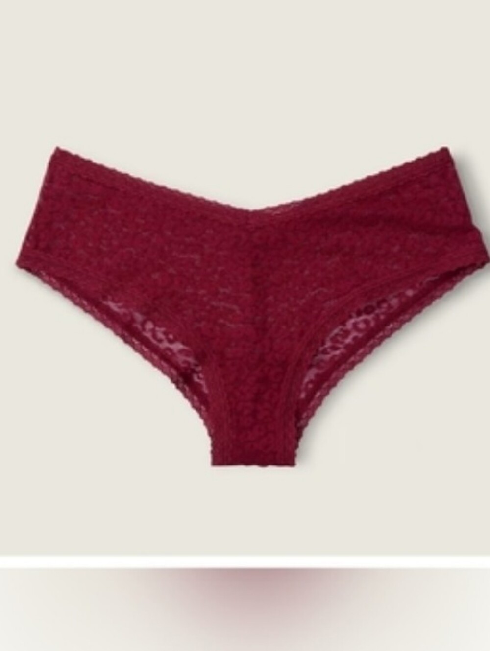 Victoria's secret pink wear everywhere lace cheekster panty XLARGE